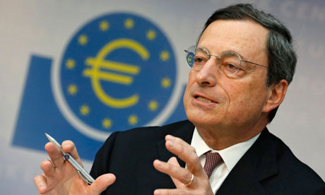 Le président de la BCE Mario Draghi