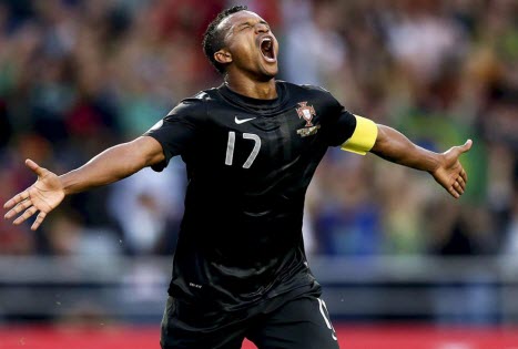 Portugal - Luxembourg. (NANI joueur de la Seleção)