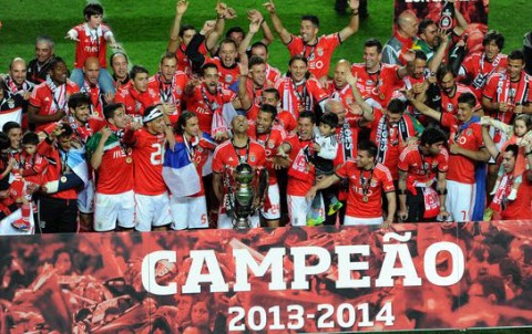 Benfica champion 2014